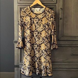 Michael Kors Paisley dress.